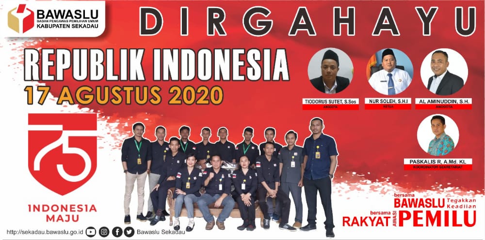 Dirgahayu Republik Indonesia Ke-75 