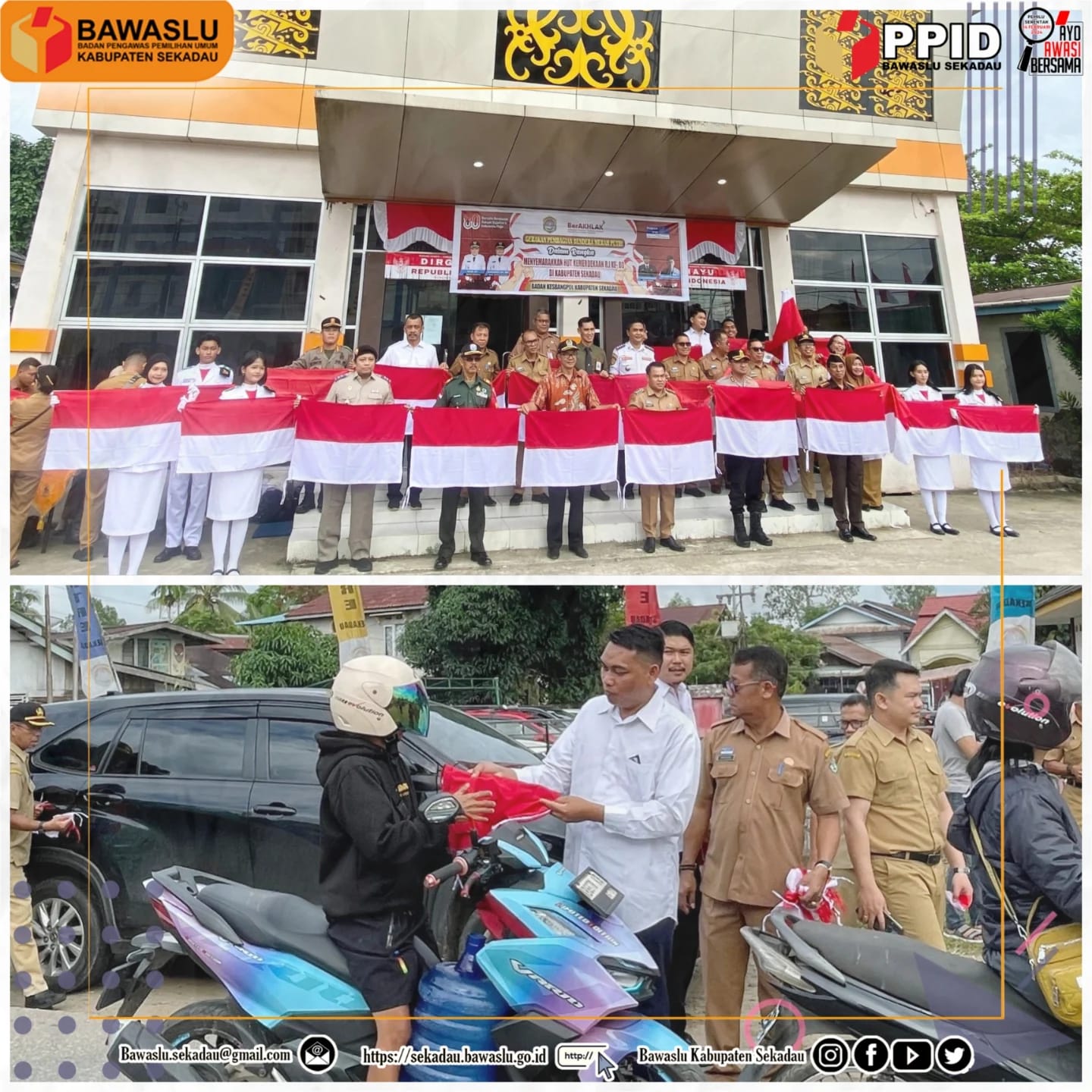 Pembagian bendera