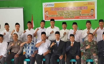 Bawaslu Kabupaten Sekadau Lantik 87 PPD dalam rangka pilbup 2020