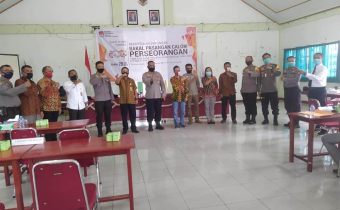 Bawaslu Sekadau menghadiri rapat terbuka rekapitulasi dukungan calon perseorangan pemulihan Bupati dan wakil Bupati Sekadau tahun 2020