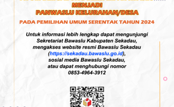 Pengumuman Penerimaan PPKD Se-Kabupaten Sekadau