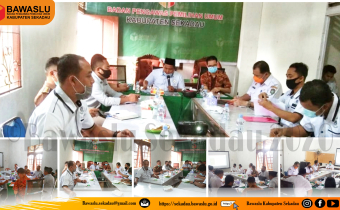 Kampanye Dalam Pandemi, Bawaslu Kabupaten Sekadau Adakan Rakor Pengawasan dan Penanganan Pelanggaran Protokol Kesehatan