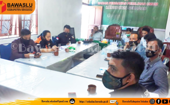 Bawaslu Kabupaten Sekadau adakan Rakor Penyelesaian Sengketa Acara Cepat