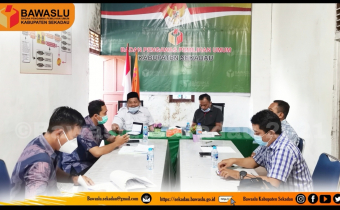 Rapat Evaluasi Gakkumdu Kabupaten Sekadau