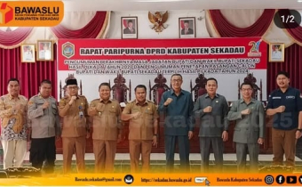 Paripurna Akhir masa jabatan Bupati